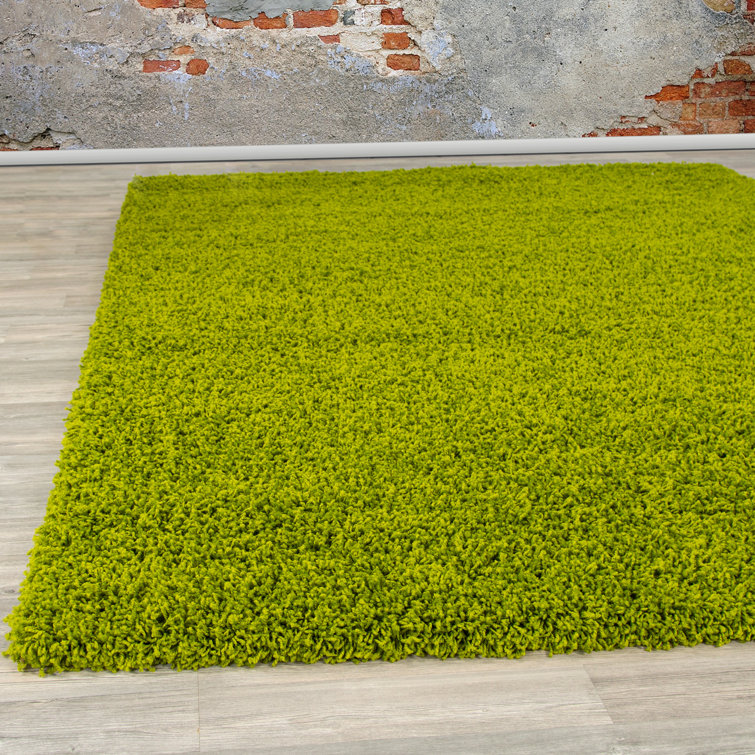 Zipcode Design Chris Shaggy Green Rug & Reviews Wayfair.co.uk